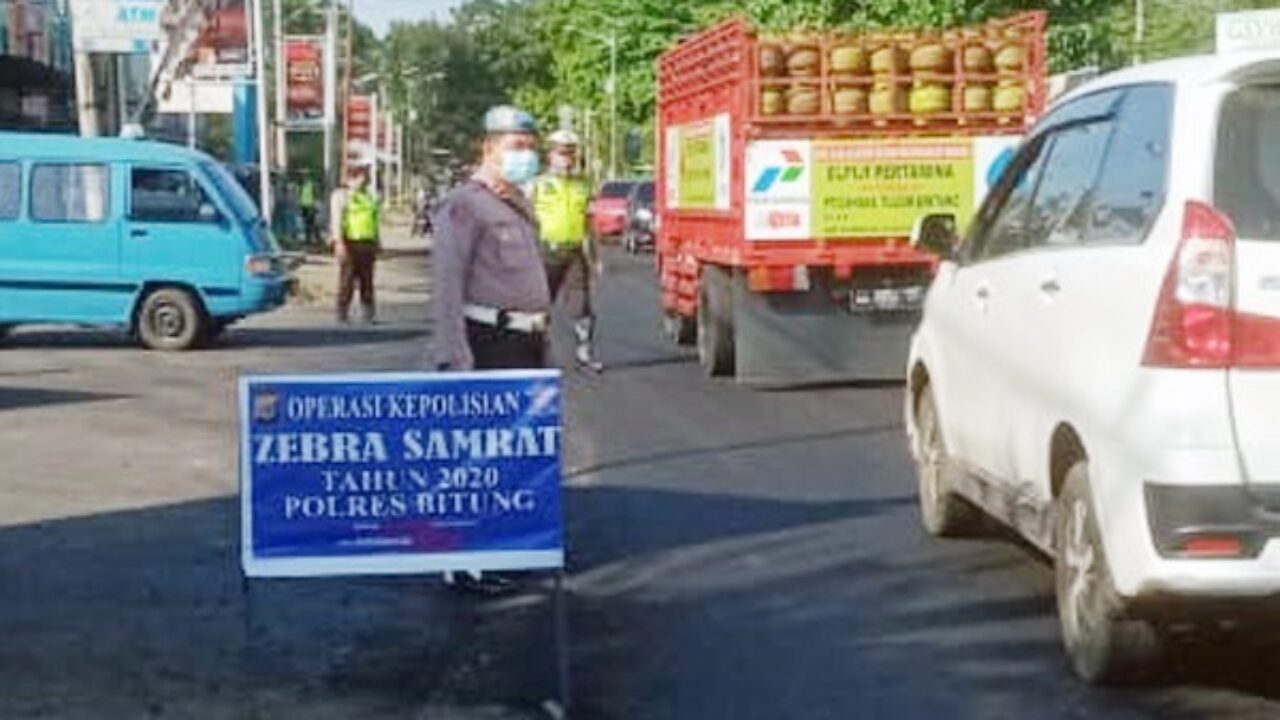 Operasi Zebra Samrat, Polres Bitung Jaring 115 Pelanggar Operasi Zebra Samrat, Polres Bitung Jaring 115 Pelanggar