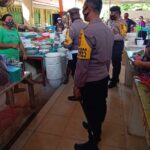 Kapolres Talaud Bagikan Masker dan Himbau Prokes, Kertertiban Pasar
