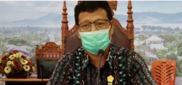 Rapat BANMUS, Mangole sampaikan Formula 5M Untuk Cegah Covid 19