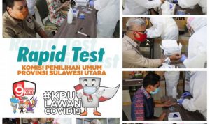 KPU sulawesi utara rapid test KPU sulawesi utara rapid test