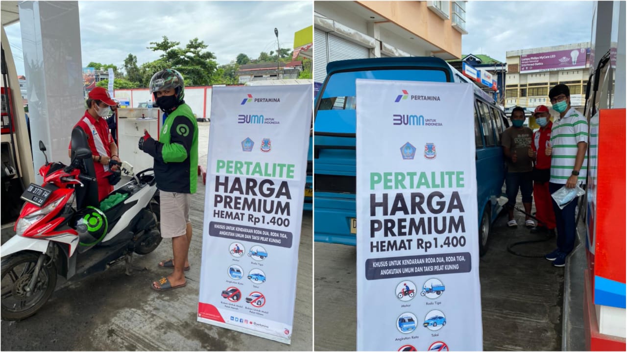 Pertalite Harga Premium