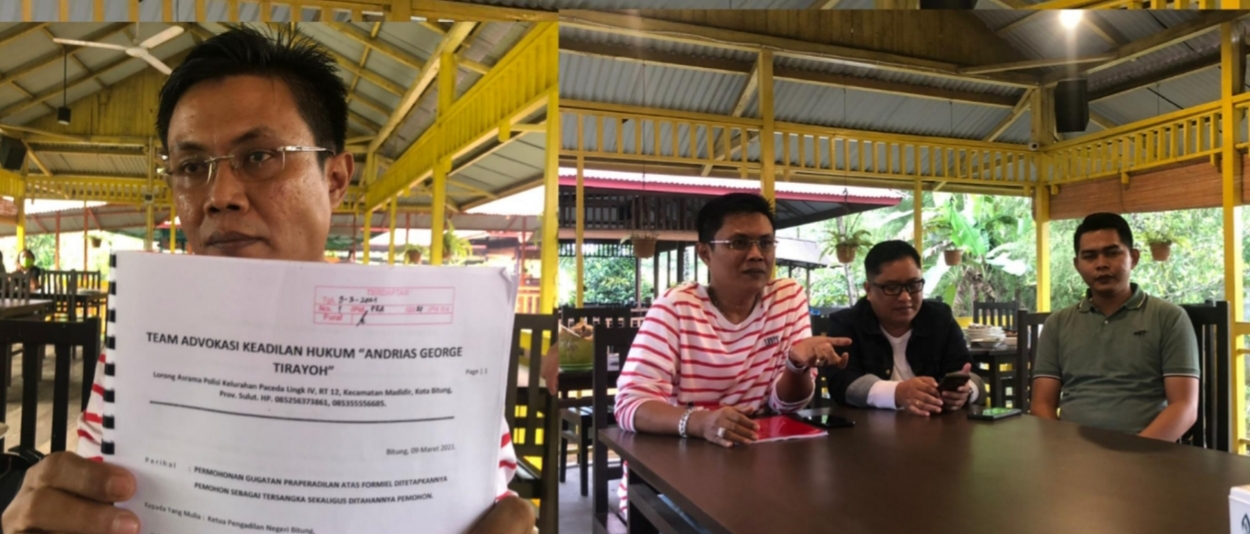 Kepala Dinas PMPTSP Kota Bitung Andreas George Tirayoh