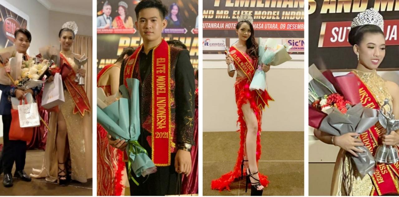 Pemenang Mrs & Mr elite model Indonesia