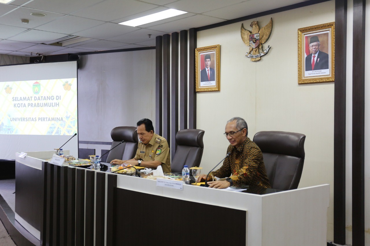 Kerjasama Universitas Pertamina Bersama Pemkot Prabumulih