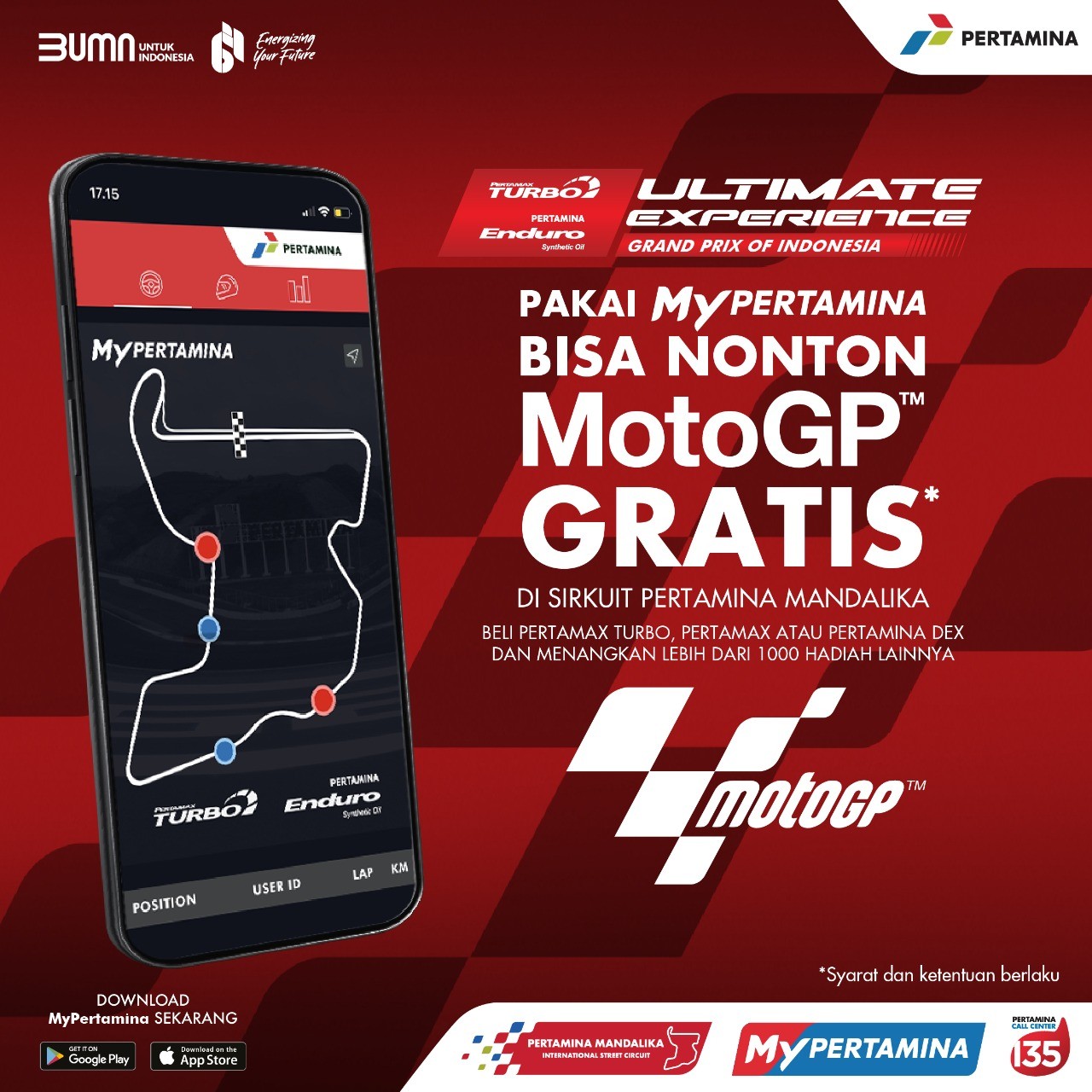 Tiket Gratis MotoGP