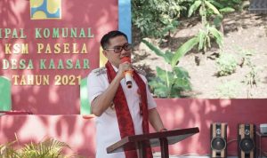 Bupati Minahasa Utara (Minut) Joune Ganda (JG) resmikan IPAL di Desa Kaasar