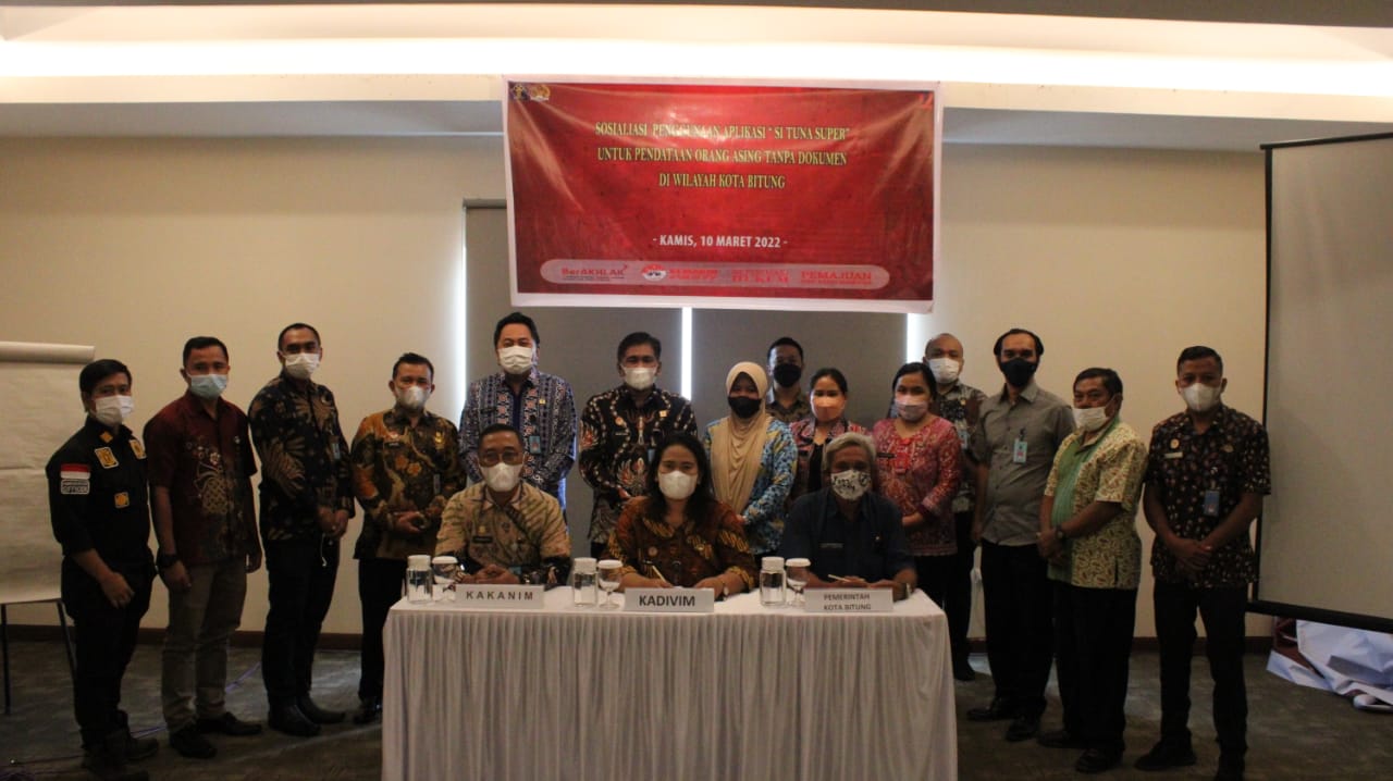 Kemenkumhan Sulut Sosialisasikan Aplikasi Si Tuna Super