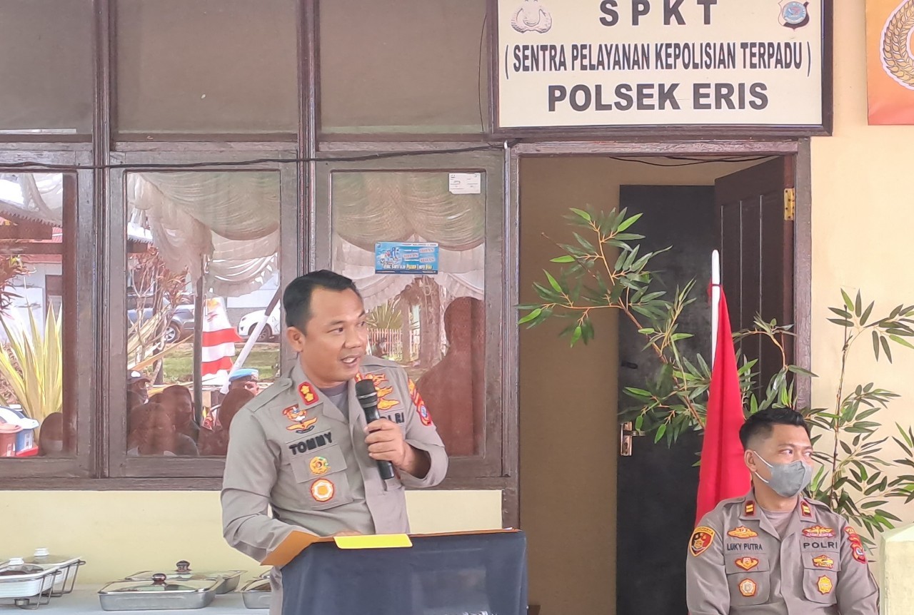 Kapolres Minahasa Bambang Tommy Souissa