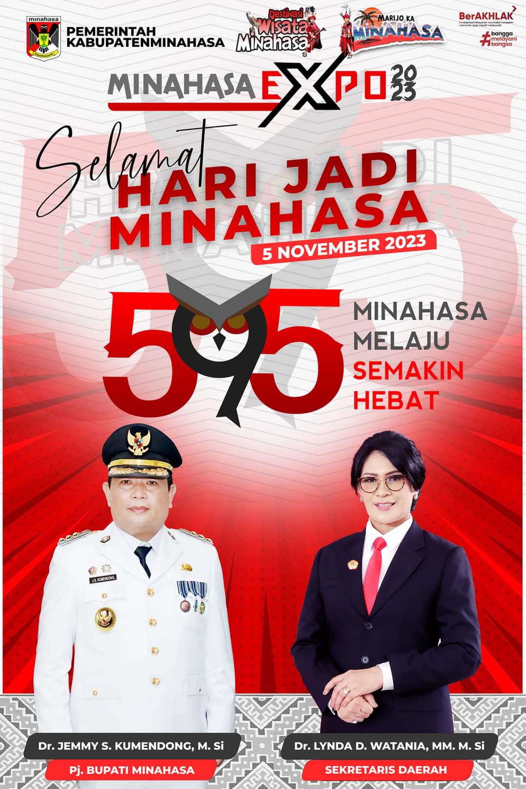 Sepak Terjang Pj Bupati Minahasa Jemmy Kumendong Selama 30 Hari ...