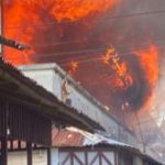 Asrama Polisi Terbakar Satu Barak 4 Unit Dihuni Empat Keluarga