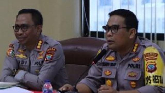 Kapolresta Manado dan Kepala SPN Polda Sulut Lakukan Evaluasi Latihan Kerja Siswa Diktuba Polri Gelombang II