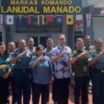 Komandan Lanudal Manado Menerima Kunjungan Resmi GM Angkasa Pura I