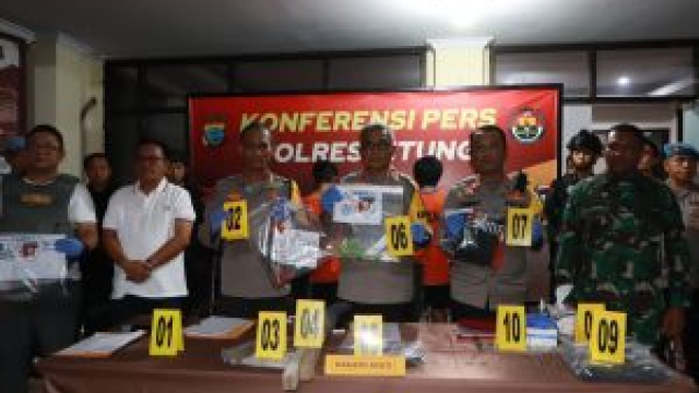 Polda Sulut Tahan 7 Tersangka Bentrok di Bitung