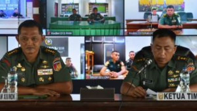 Prajurit Kodam XIII/Merdeka Terima Sosialisasi Bujuklog Dari Slogad