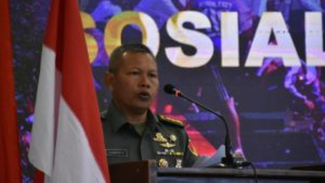 Prajurit Kodam XIII/Merdeka Terima Sosialisasi Doktrin Teritorial Dari Sterad