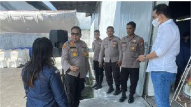 Kapolresta Manado dan Komisioner KPU Manado Berkunjung ke Gudang Surat Suara Bitung : Suksesnya Demokrasi di Sulawesi Utara