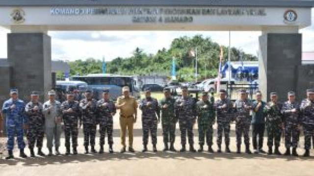Kasdam XIII/Merdeka Hadiri Peresmian Satdik-IV Kodiklatal Likupang