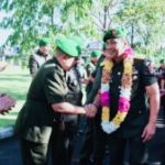 Kodam XIII/Merdeka Gelar Tradisi Penerimaan dan Penyambutan Brigjen TNI Yustinus Nono Yulianto, S.E., M.Si.