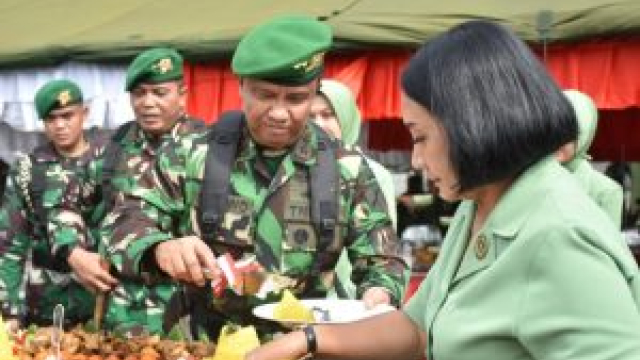 Pangdam XIII/Merdeka Irup Hari Juang Infanteri Ke-75 di Palu