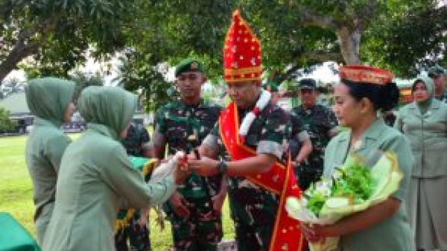 Pangdam XIII/Merdeka Kunjungi Para Prajurit Sintuwu Maroso