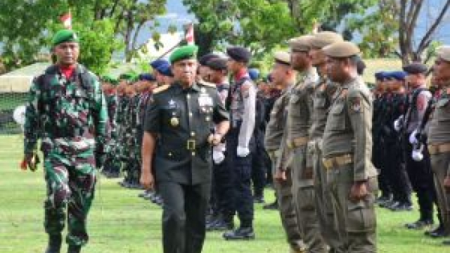 Pangdam XIII/Merdeka Pimpin Upacara Peringatan Hari Juang TNI AD di Luwuk