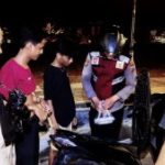 Patroli Rayon Satuan Samapta Polresta Manado Amankan Jembatan Bolly dari Pemabuk Jalanan