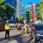 Satgas Kamseltibcar Lantas Polresta Manado Beraksi di Pagi Hari : Pengaturan Arus Lalin Sukses di Zerro Point