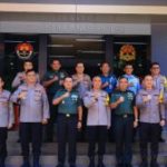 Kadiv Humas Terima Kunjungan Kapuspen TNI, Sinergitas Kunci Lewati Tantangan