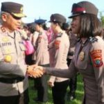 Kado Prestasi di Penghujung Tahun, 253 Anggota Polda Sulut Naik Pangkat