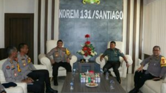 Kapolda Sulut Laksanakan Kunjungan Silaturahmi ke Markas TNI AD, AU dan KPU Provinsi