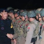 Wakapolda Sulut Pimpin Upacara Penyambutan Personel Brimob Purna Tugas BKO Polda Papua