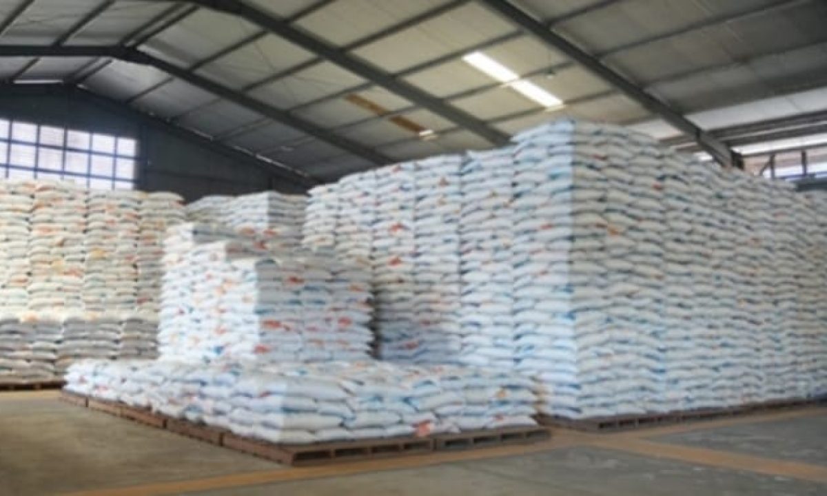 stok Beras sulut