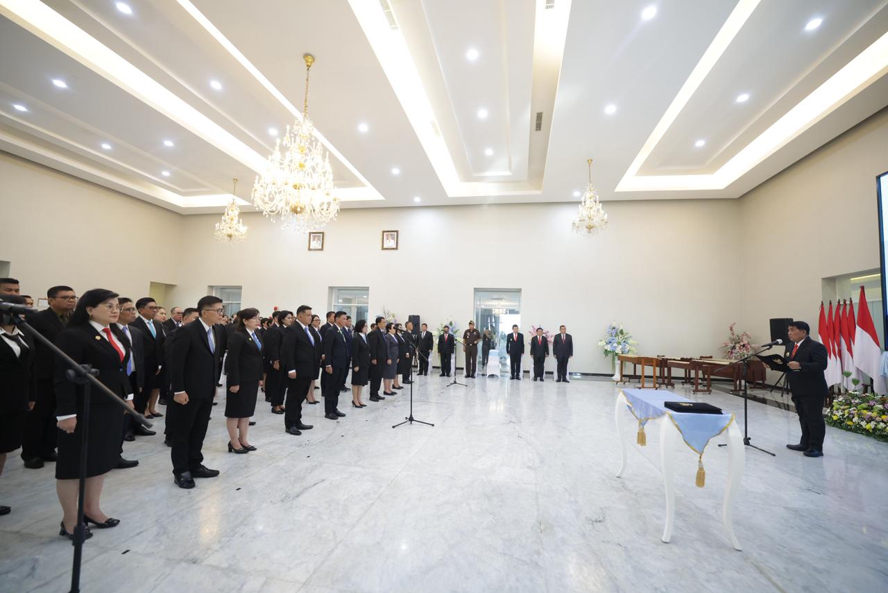 Pelantikan Pejabat Pemprov Sulut
