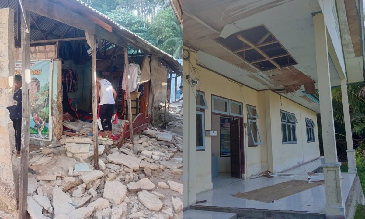 Kondisi Gempa Sangihe
