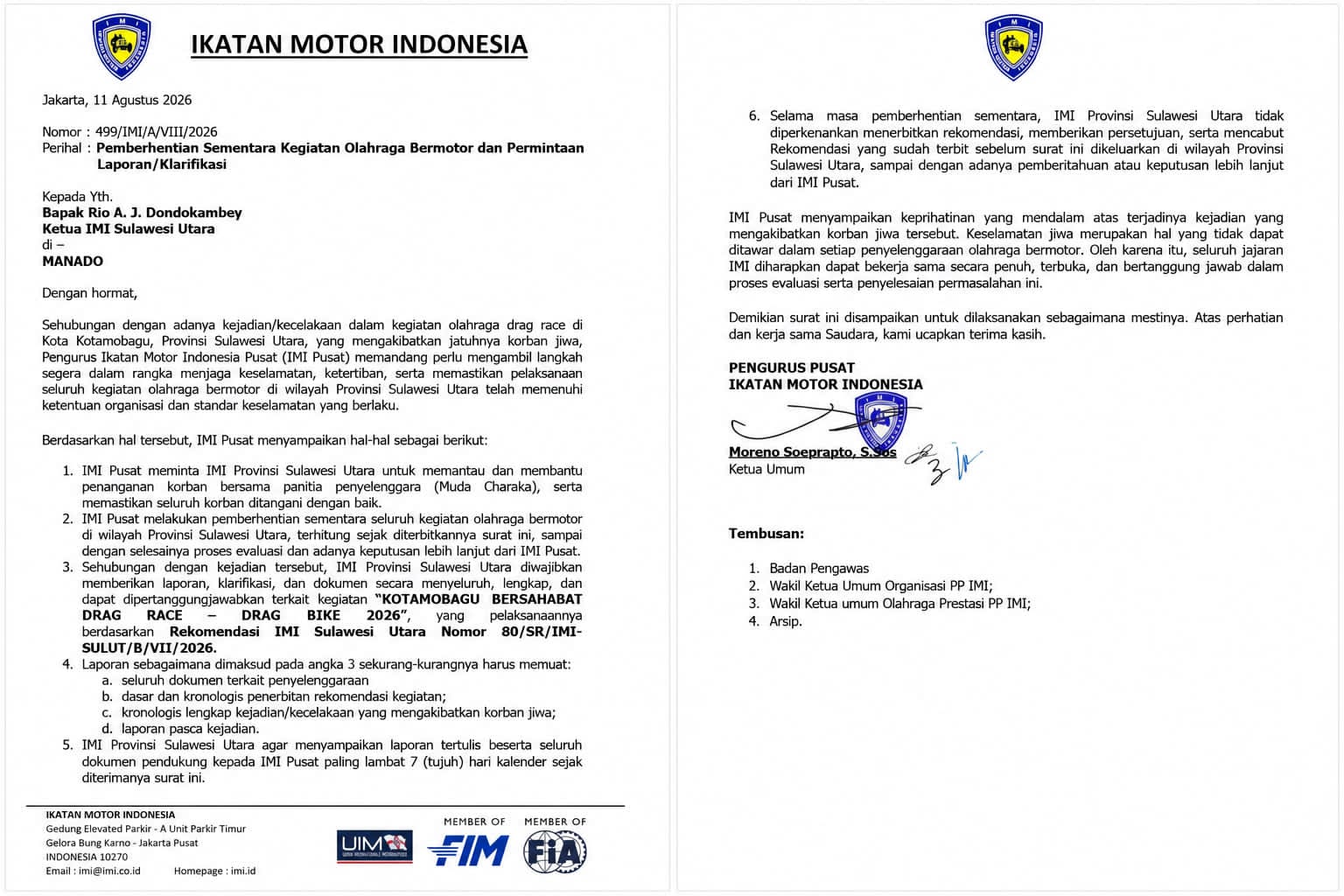 Ikatan Motor Indonesia Sulut