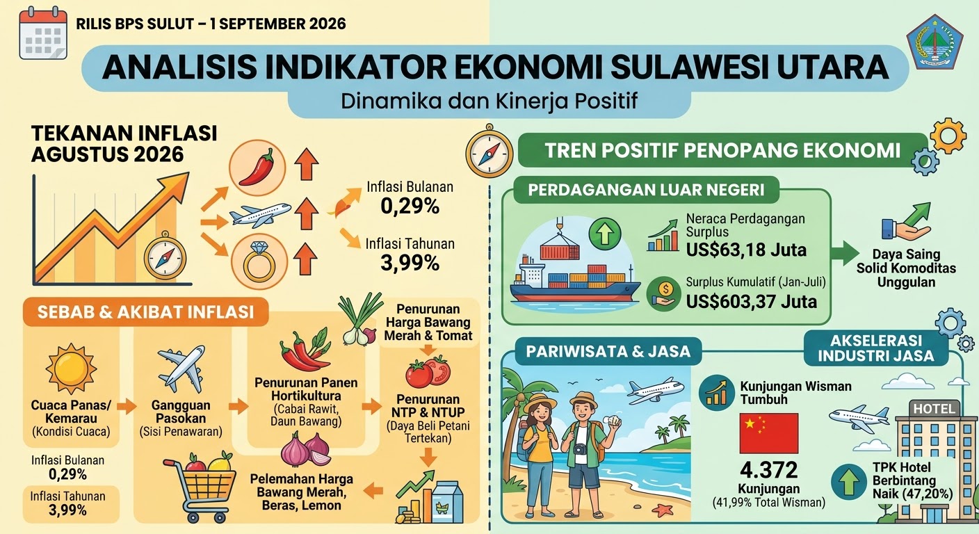 Inflasi Sulut