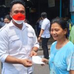 Januardo Binilang - Pemprov Sulut Bagikan Masker Dampak Karhutla